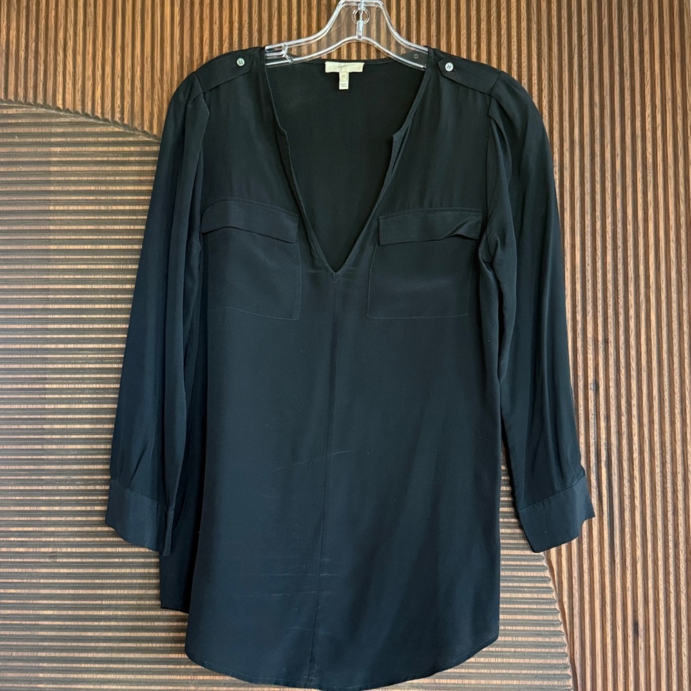 Joie Black Tunic Top